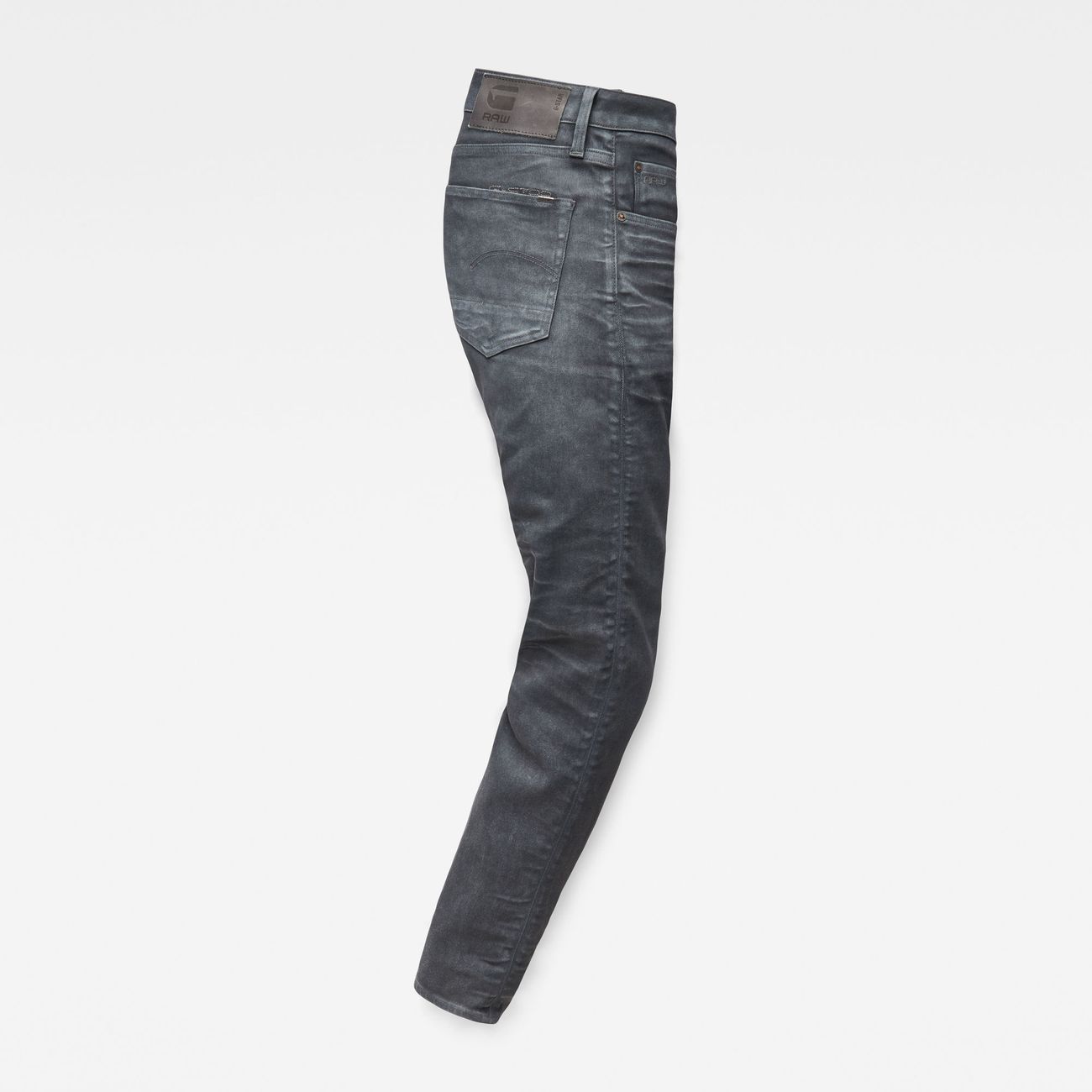 G-Star Raw Denim - 3301 Slim Loomer Grey Stretch Denim Herren Jeans